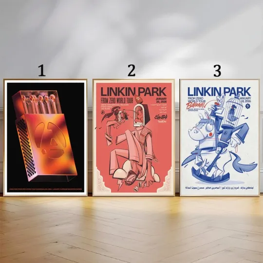 Linkin Park From Zero World Tour 2026 Bengaluru India Poster At Brigade Innovati