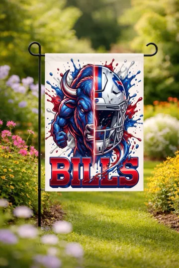 Discover Buffalo Football Garden Flag double-Sided Handmade  Football Custom