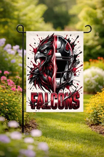 Discover Atlanta Football Garden Flag double-Sided Handmade Football Custom