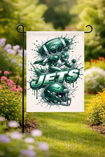 Discover New York Football Garden Flag double-Sided Handmade custom football