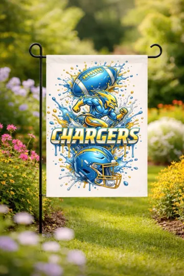 Discover Los Angeles Football Flag double-Sided Handmade custom football