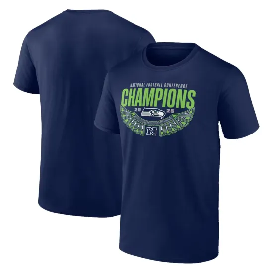 Discover NFC Champions 2025 Seattle Seahawks TShirt