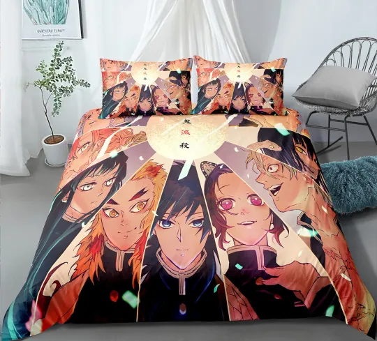 Discover demon Bedding Set, Gift for Friends