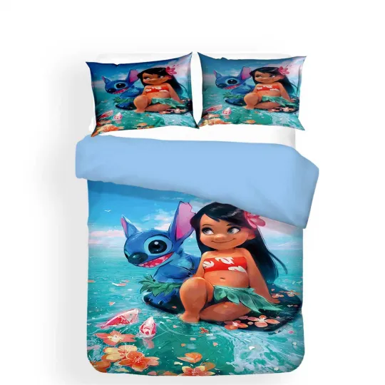 Discover Lilo & Stitch Bedding Set, Gift for Friends