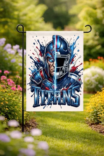 Discover Tennessee Football Garden Flag double-Sided Handmade Football Custom