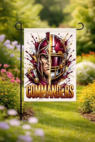Discover Washington Football Garden Flag double-Sided Handmade Football