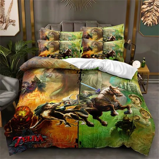 Zelda Bedding Set, Gift for Friends