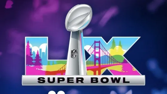 Super Bowl LX Patriotsss vs Seahawkss Super B.owll Watch Party Invitation, AOP Banner
