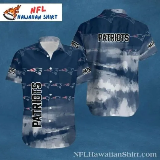 Discover New England Patriots Stormy Weather Hawaiian Shirt