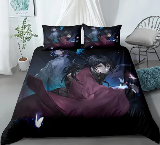 Discover Anime demon Bedding Set, Gift for Friends