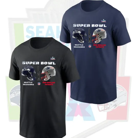 Discover Patriotsss vs Seahawkss Super B.owll LX Matchup for Fan