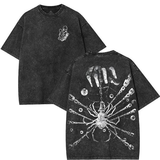 Discover Anime Vintage Washed Phantom Troupe T-Shirt for Anime Fans