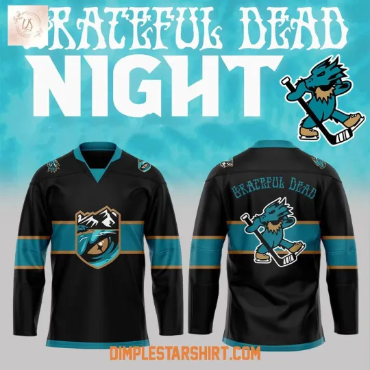 Personalized Tahoe Knight Monsters Grateful Dead Nights 2026 Hockey Shirt Men's
