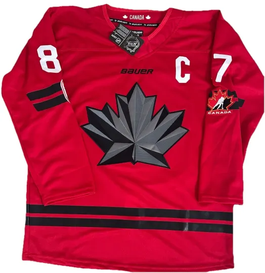 Discover Sidney Crosby Team Canada New Mens XL RARE Jersey 2026 Olympics Penguins