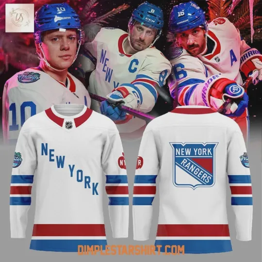 Discover Personalized New YYork Rangers 2026 Winter Hockey Shirt Men's Fan Gift