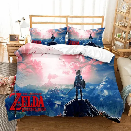 The Legend of Zelda Bedding Set, Gift for Friends