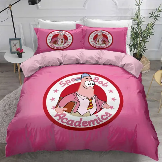 SpongeBob Patrick Star Bedding Set, Gift for Friends