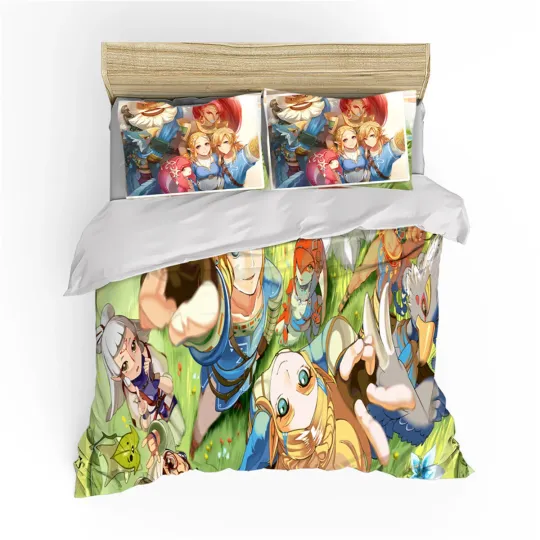 The Legend of Zelda Bedding Set, Gift for Friends