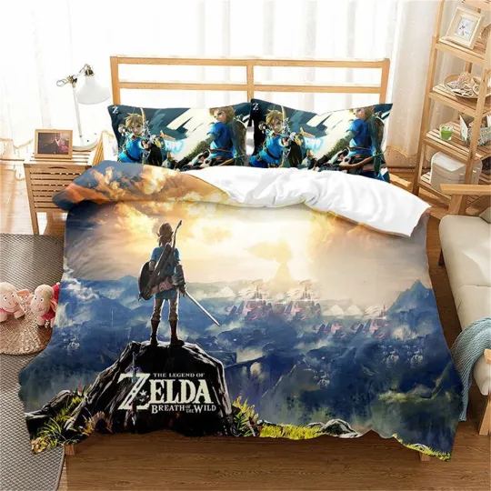 The Legend of Zelda Bedding Set, Gift for Friends