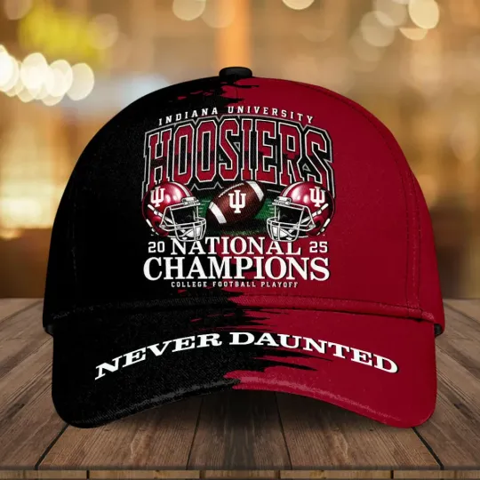 Discover Hoosiers Football 2025 National Champions Classic Cap