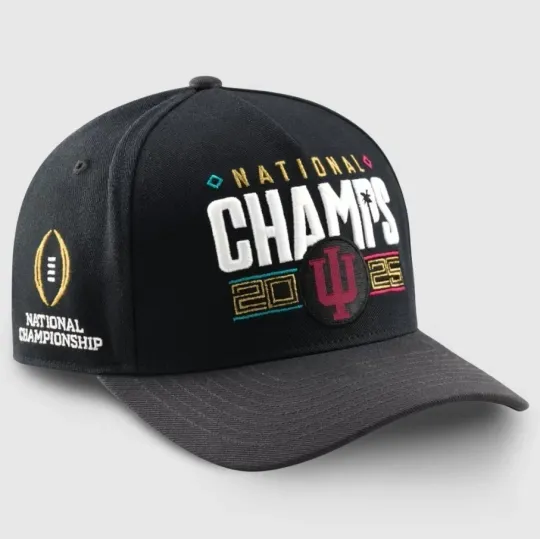 Custom Embroidered–Custom Indiana Hoosiers College Football 2025 National Cham