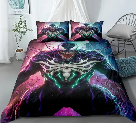 Venom Bedding Set, Gift for Friends
