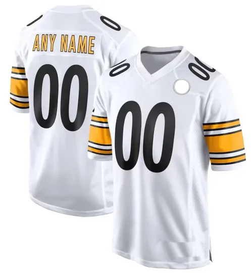 Discover Personalized Pittsburgh Steeler Football Jersey with Custom Name and Number for Men