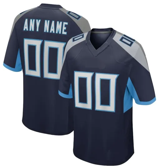 Discover Men's Tennessee TEN Custom Football Jersey with Personalized Name and Number