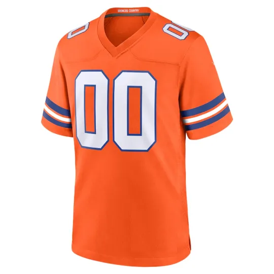 Discover Men's Denver Football Jersey Personalized Name and Number