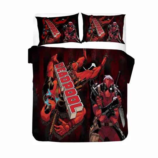 Discover Dead Pool Bedding Set, Gift for Friends