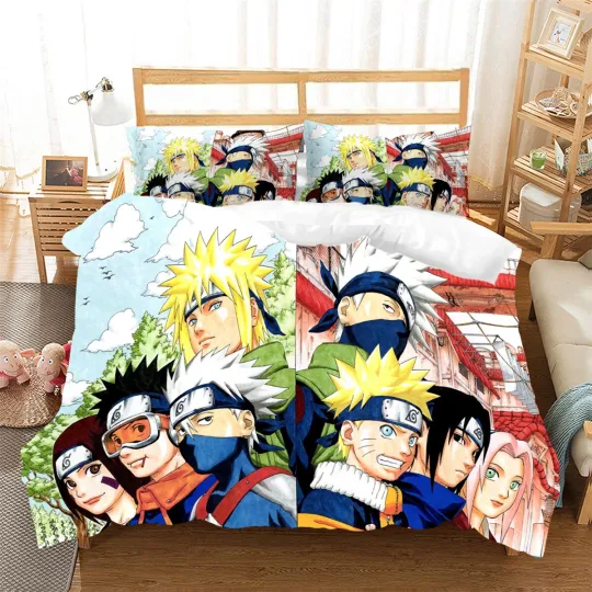 Discover Narutoo Anime Bedding Set, Gift for Friends