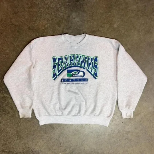 Vintage 1997 Seattle Seahawks Crewneck Sweatshirt Unisex