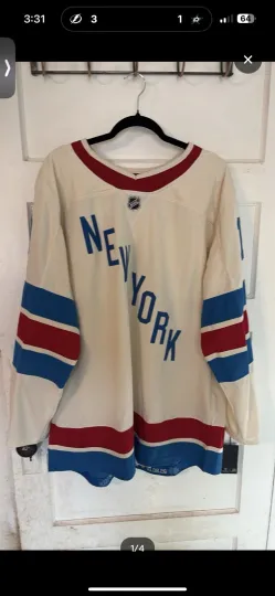 Fanatics New York Rangers 2026 Winter Classic Jersey Size 60