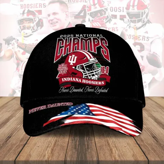 Discover Hoosiers Football 2025 National Champions Classic Cap