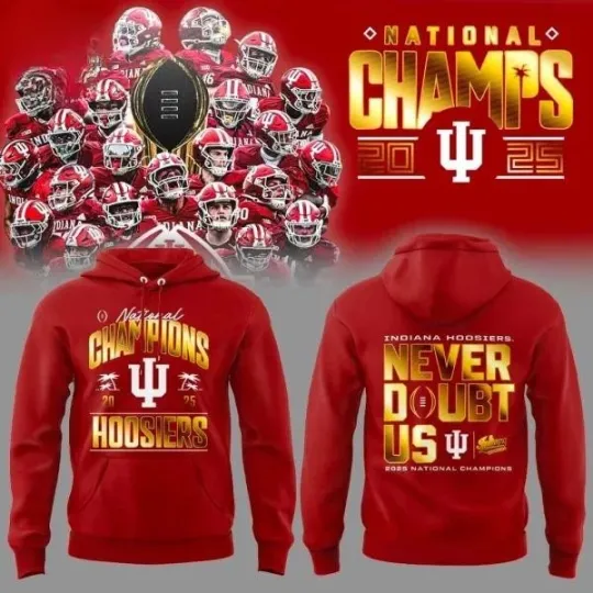 Discover Hoosiers CFP Champions For Fan Hoodie