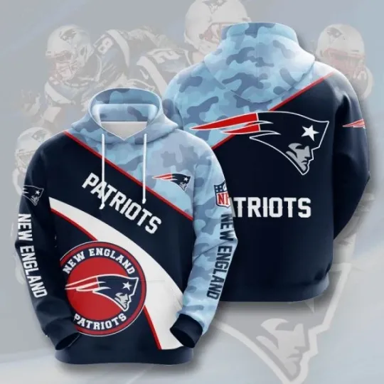 Discover Patriotssss For Women 3D Hoodie All Over Printed