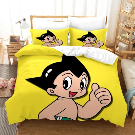 Astro boy Bedding Set, Gift for Friends