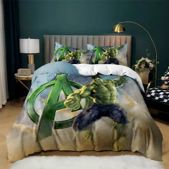 The Hulk Bedding Set, Gift for Friends