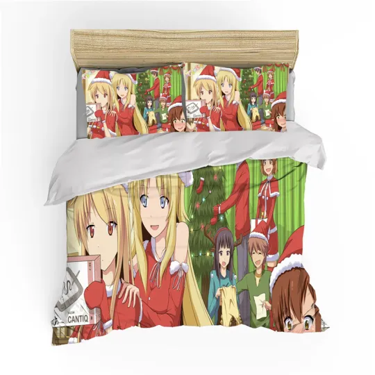 Discover The Pet Girl Of Sakura Bedding Set, Gift for Friends