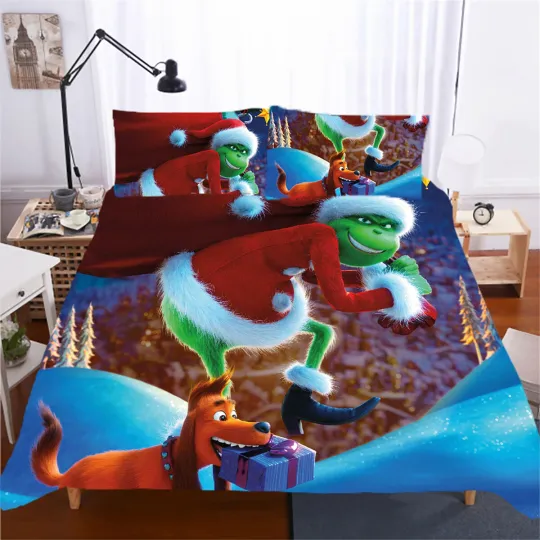 Discover The funny character Santa Claus Bedding Set, Gift for Friends