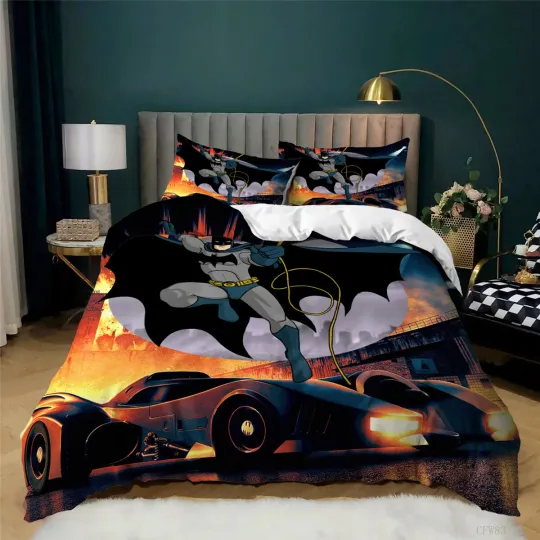 Batman Bedding Set, Gift for Friends