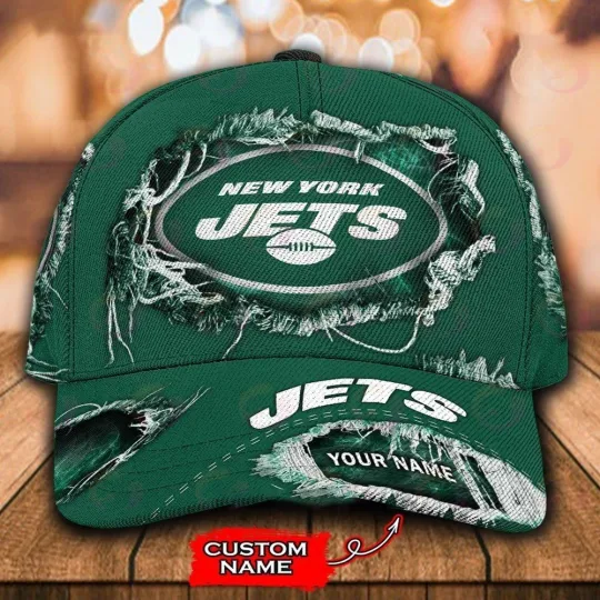 Discover Personalized New York Football Jetss Team Classic Cap Gift For Husband Dad