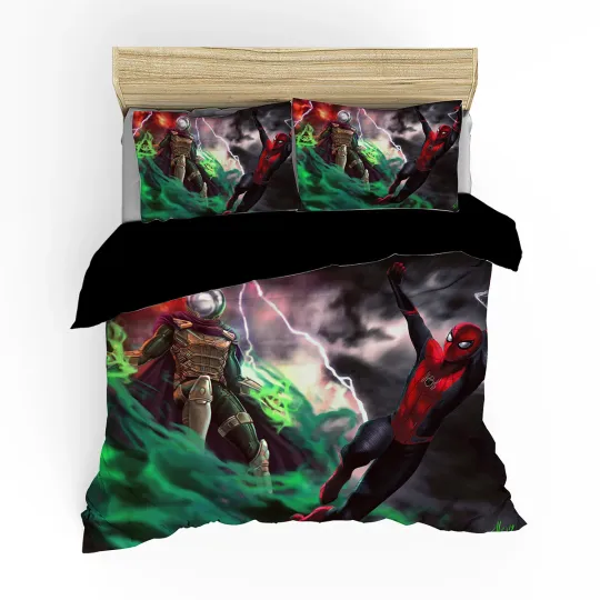 Discover Spiderman Single Double Queen Super King Bed Quilt Doona Duvet Cover Set