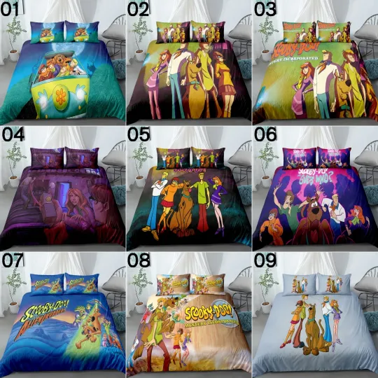 Scooby Doo Bedding Set, Bedroom Decoration