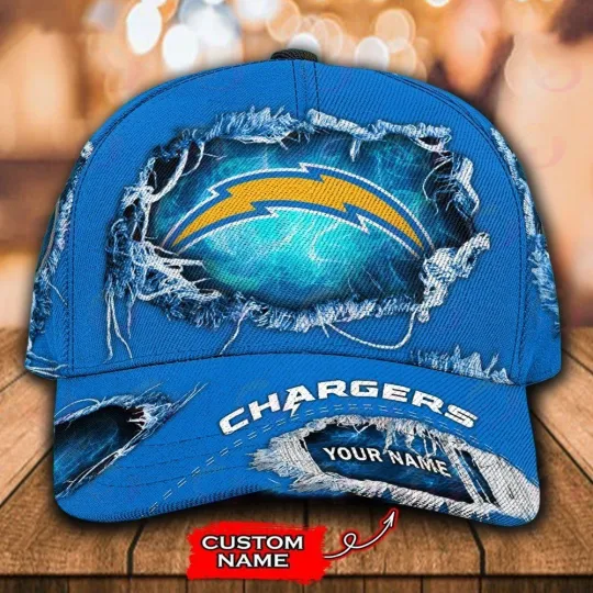 Discover Personalized Los Angeles Football Chargerss Team Classic Cap Gift For Husband