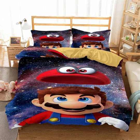Super Mario Bedding Set, Bedroom Decoration