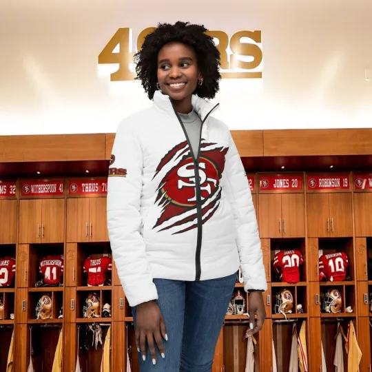 San Francisco 49ers Logo Puffer Jacket