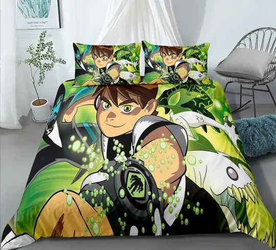 Ben 10 Bedding Set, Bedroom Decoration