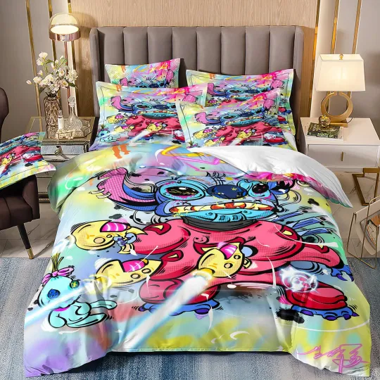 Discover Stitch Bedding Set, Bedroom Decoration