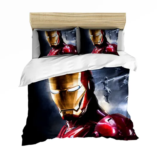 Iron Man Bedding Set, Bedroom Decoration